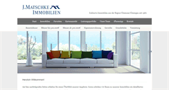 Desktop Screenshot of immobilien-matschke.de