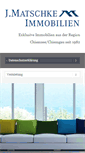 Mobile Screenshot of immobilien-matschke.de
